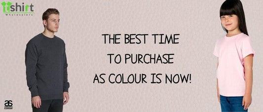 The Best Time to Purchase AS Colour is Now!