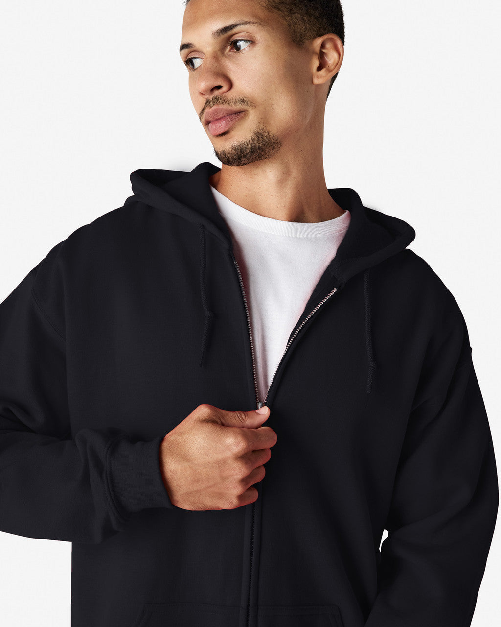 Gildan Adult Zip Hooded Sweatshirt-(18600)