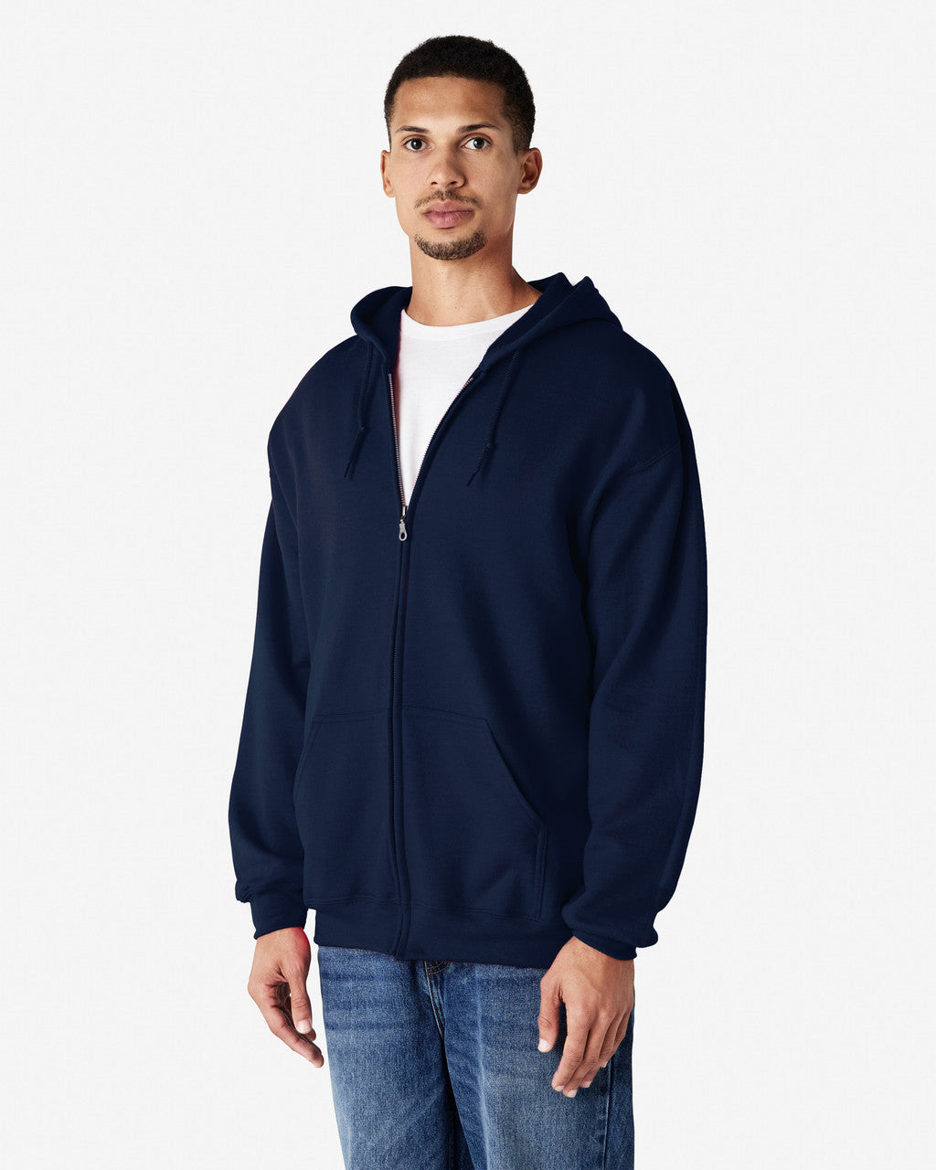 Gildan Adult Zip Hooded Sweatshirt-(18600)