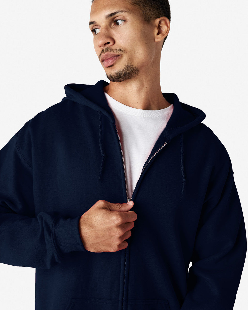 Gildan Adult Zip Hooded Sweatshirt-(18600)