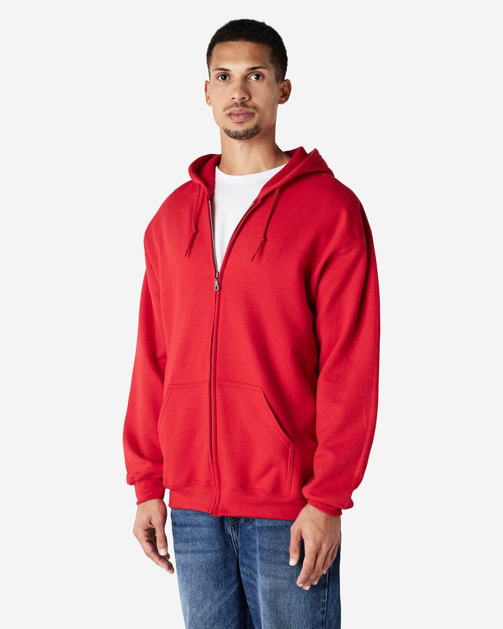 Gildan Adult Zip Hooded Sweatshirt-(18600)