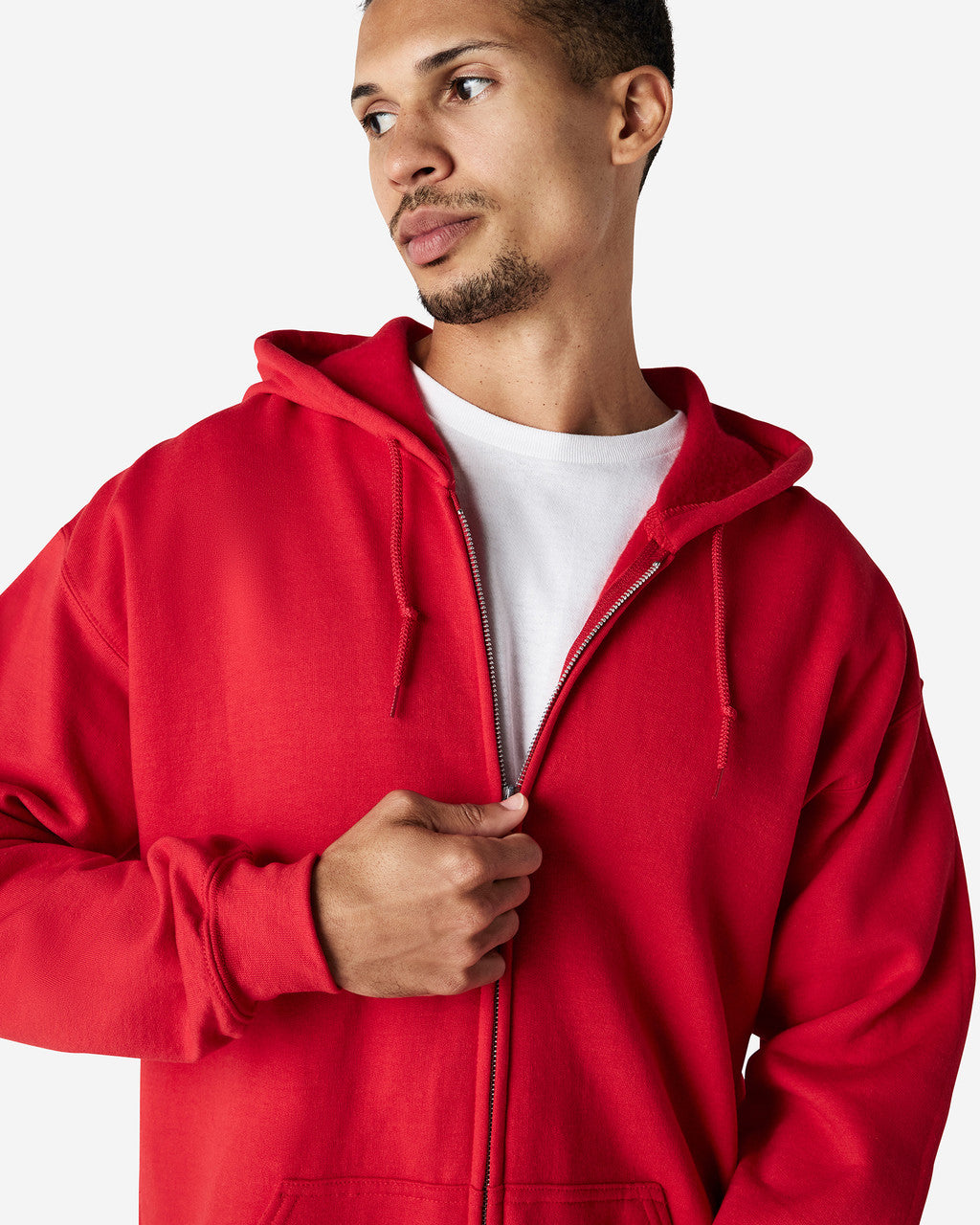 Gildan Adult Zip Hooded Sweatshirt-(18600)