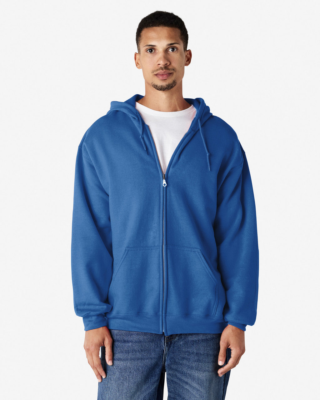 Gildan Adult Zip Hooded Sweatshirt-(18600)