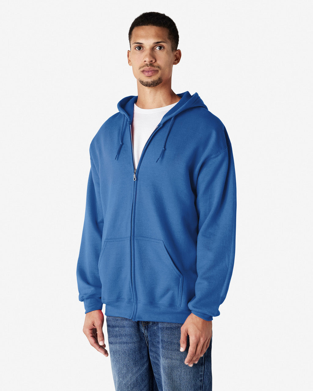 Gildan Adult Zip Hooded Sweatshirt-(18600)