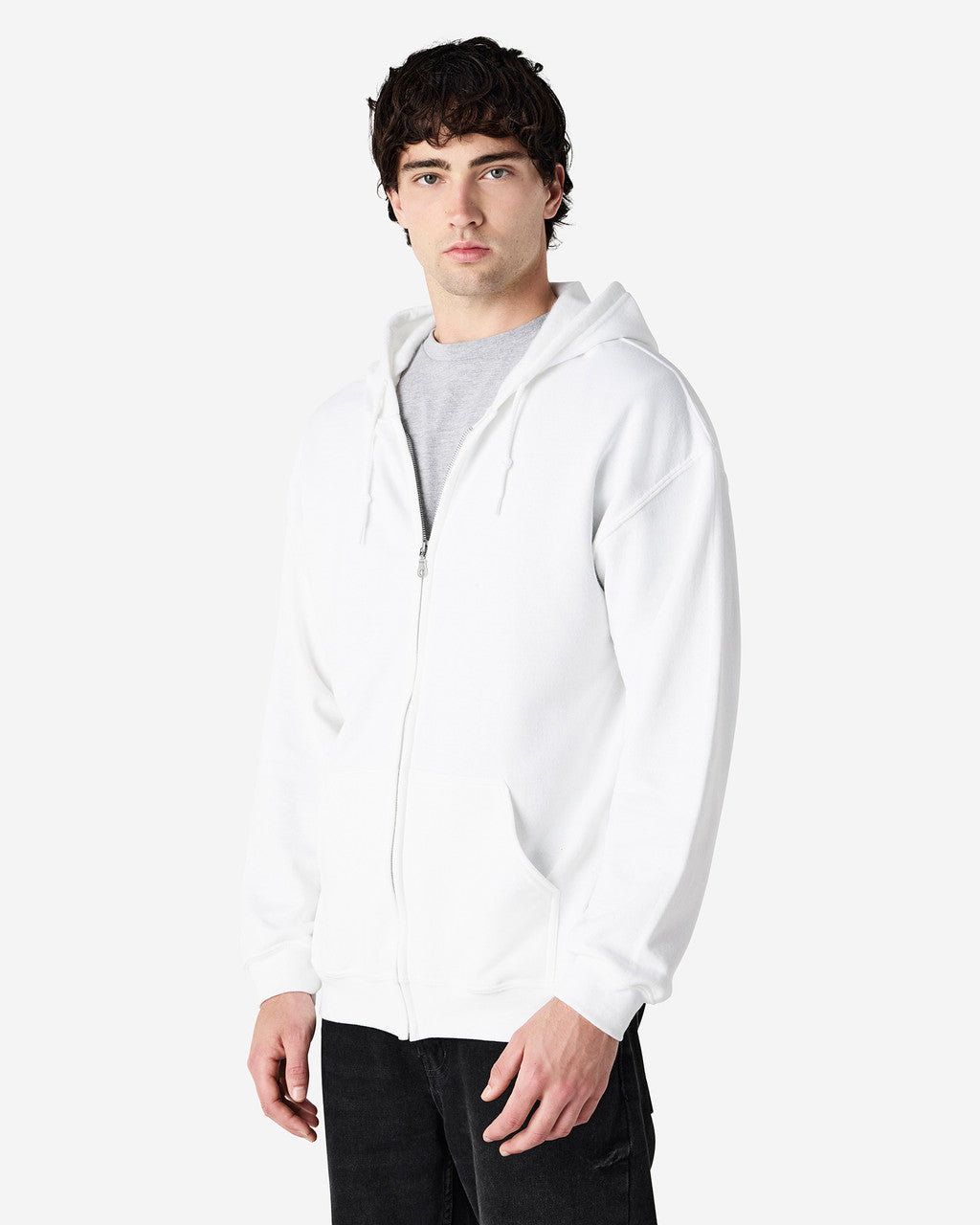 Gildan Adult Zip Hooded Sweatshirt-(18600)