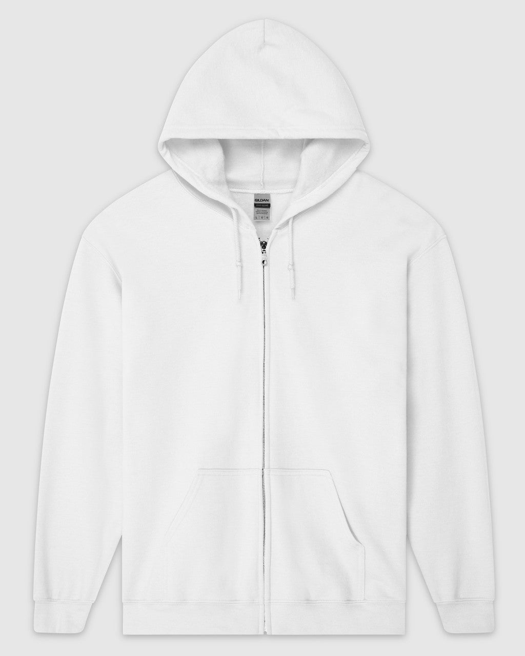 Gildan Adult Zip Hooded Sweatshirt-(18600)