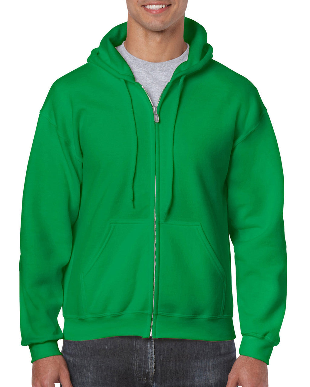 Gildan Adult Zip Hooded Sweatshirt-(18600)