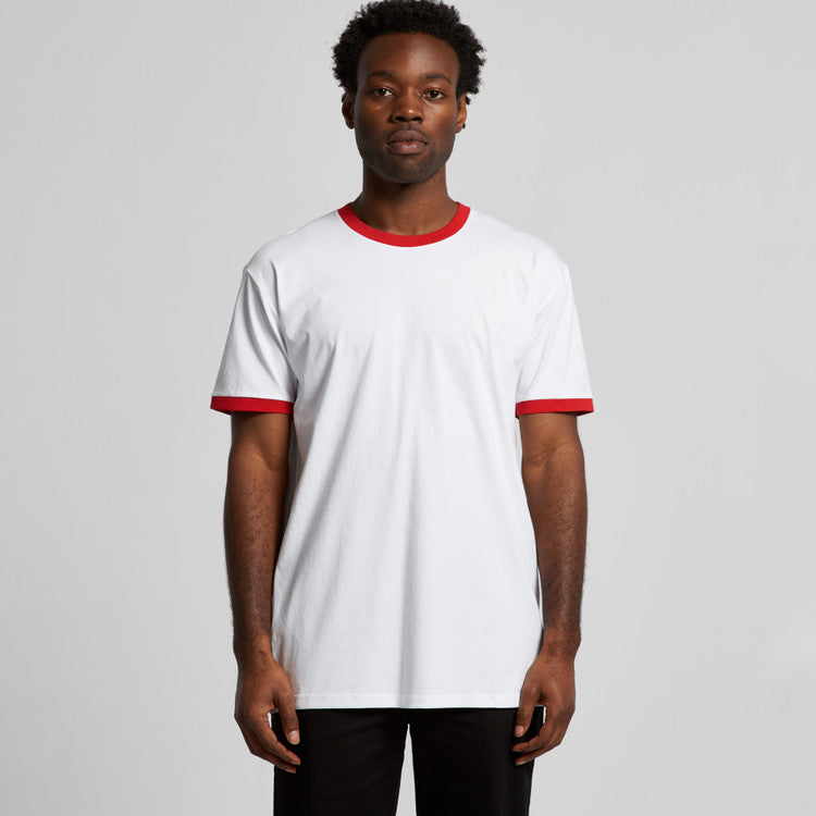 Ascolour Mens Staple Ringer Tee (5053)