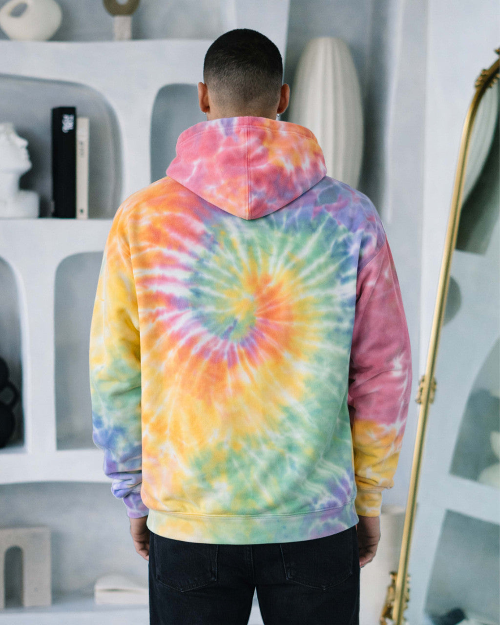 Colortone Spider Wash Pullover Hoodie (8777)