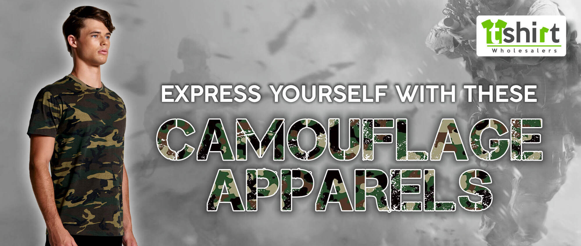 EXPRESS YOURSELF WITH THESE CAMOUFLAGE APPARELS