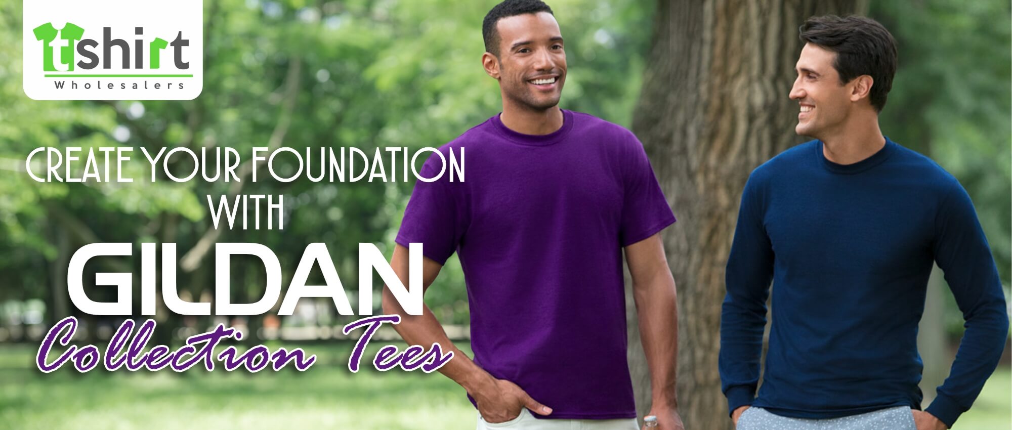 CREATE YOUR FOUNDATION WITH  GILDAN COLLECTION TEES