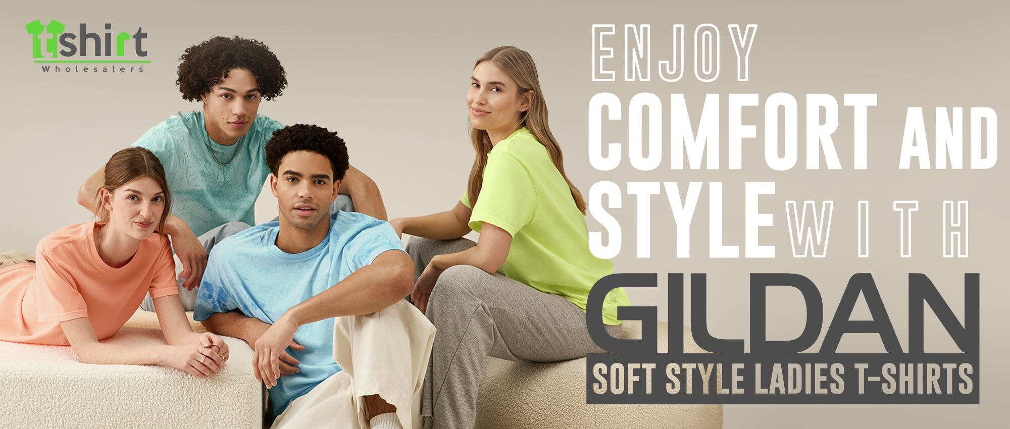 ENJOY COMFORT AND STYLE WITH GILDAN SOFT STYLE LADIES T-SHIRTS