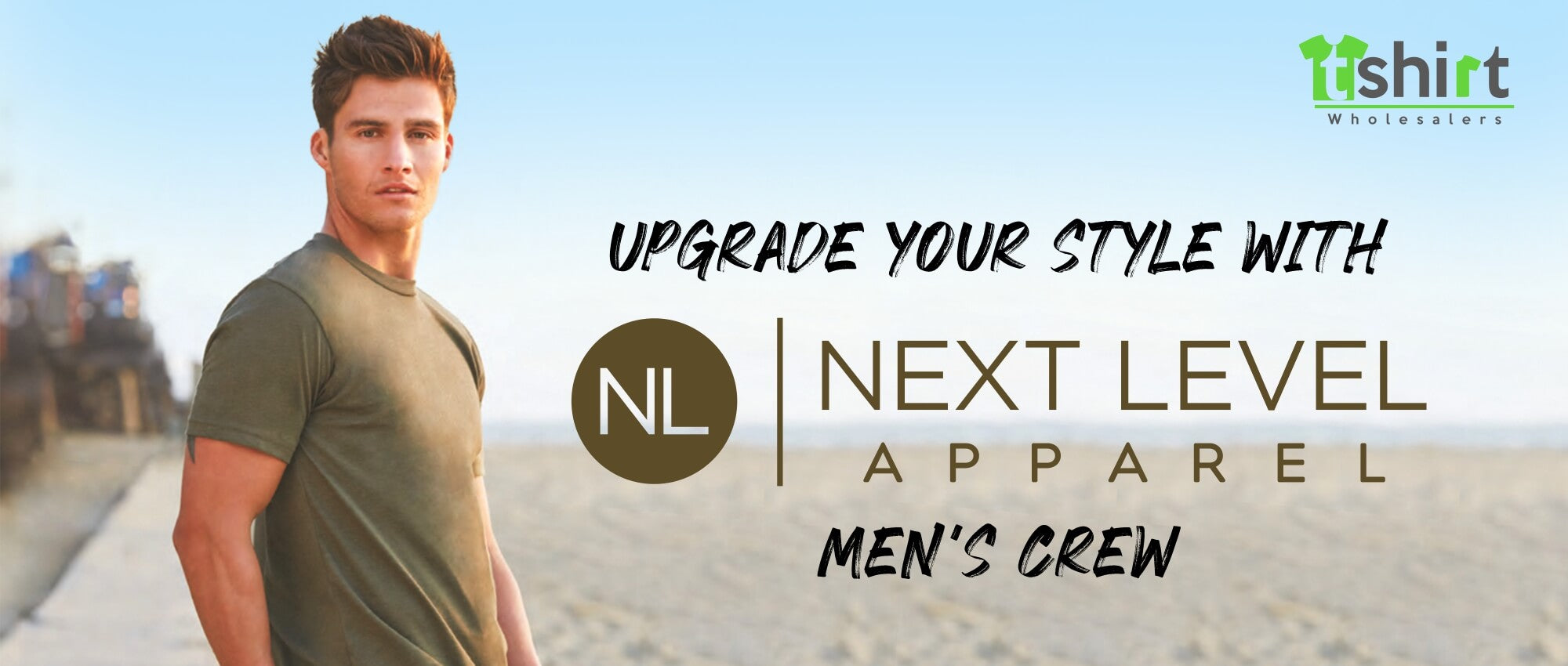 UPGRADE YOUR STYLE WITH NEXT-LEVEL APPAREL MEN'S CREW