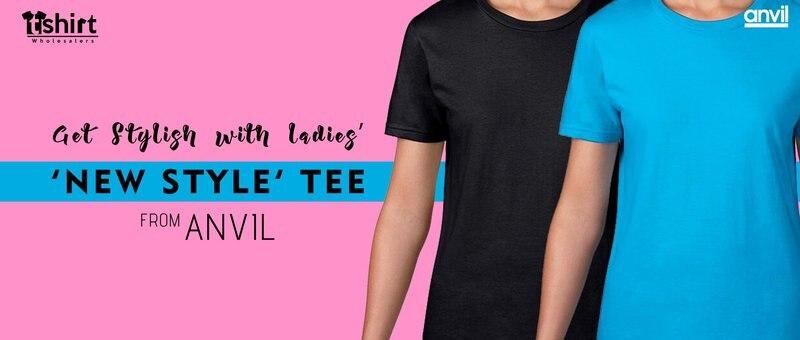 Get Stylish with ‘New Style’ Tee for Ladies from Anvil