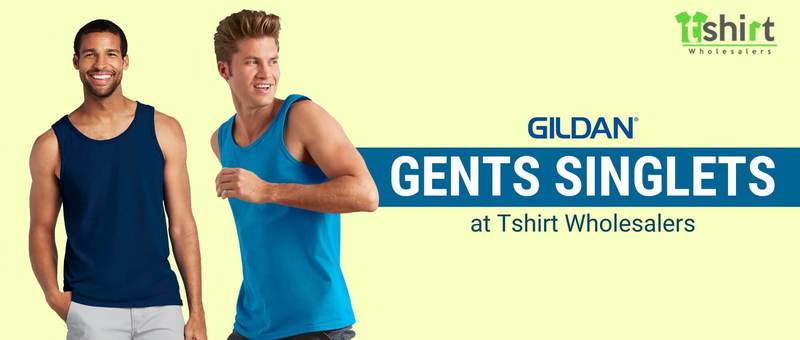 Gildan Gents Singlets at Tshirt Wholesalers