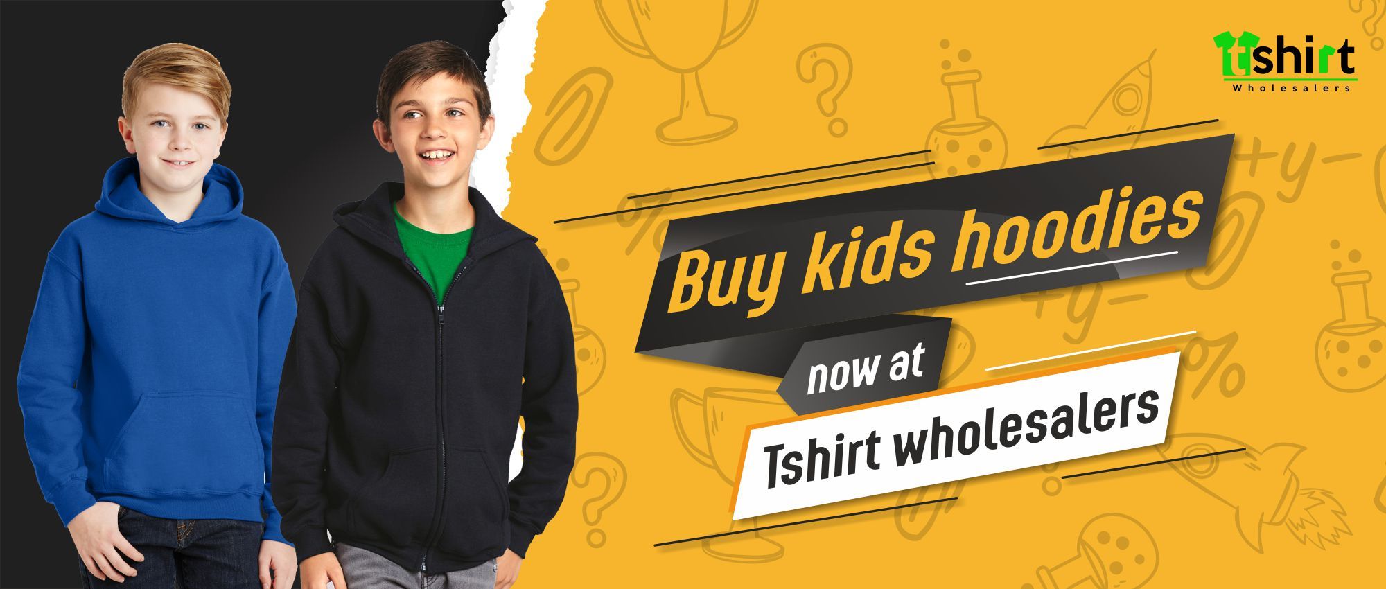 Buy kids hoodies now at Tshirt wholesalers