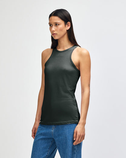 American Apparel Women's Racerneck Tank (101CVC)