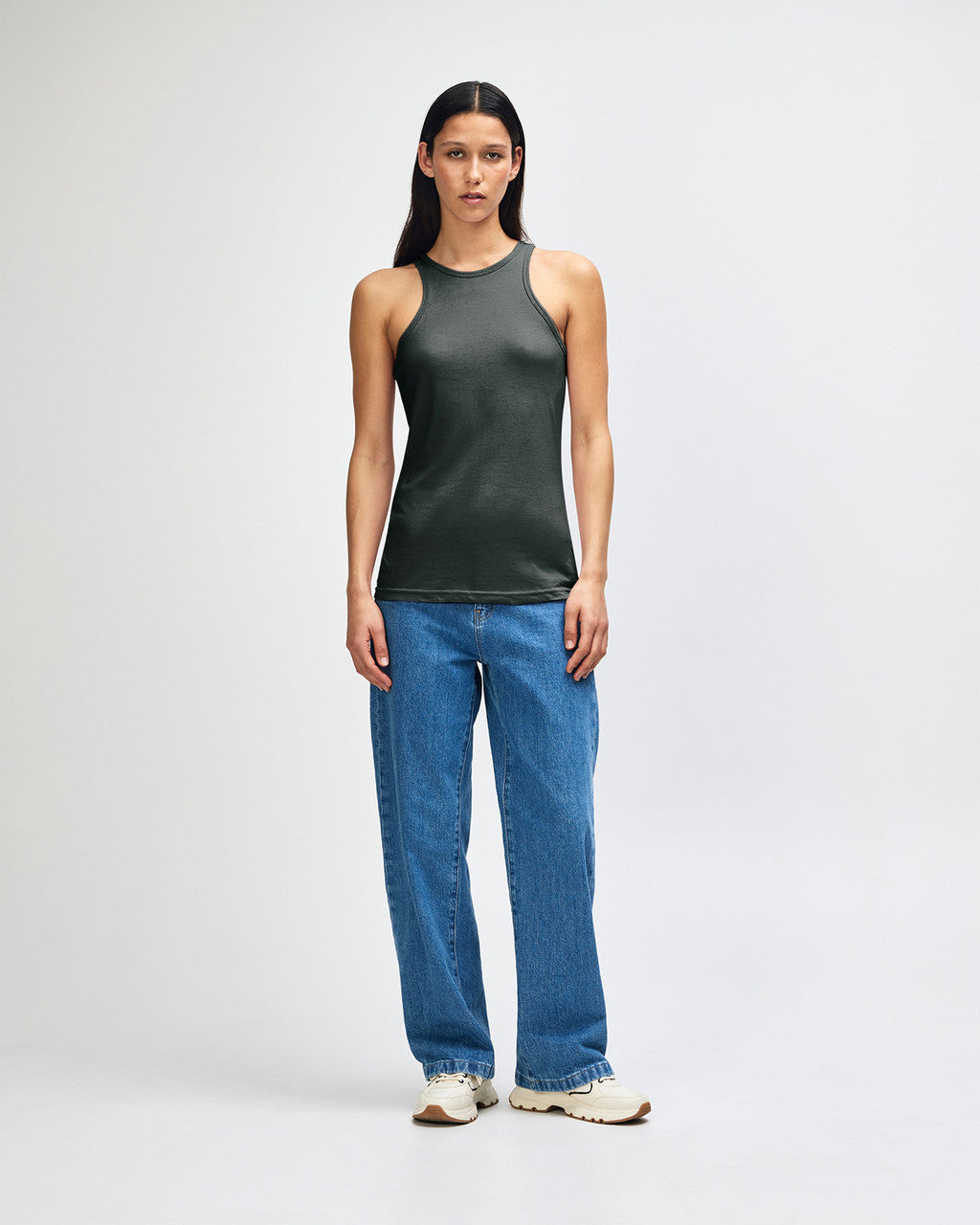 American Apparel Women's Racerneck Tank (101CVC)