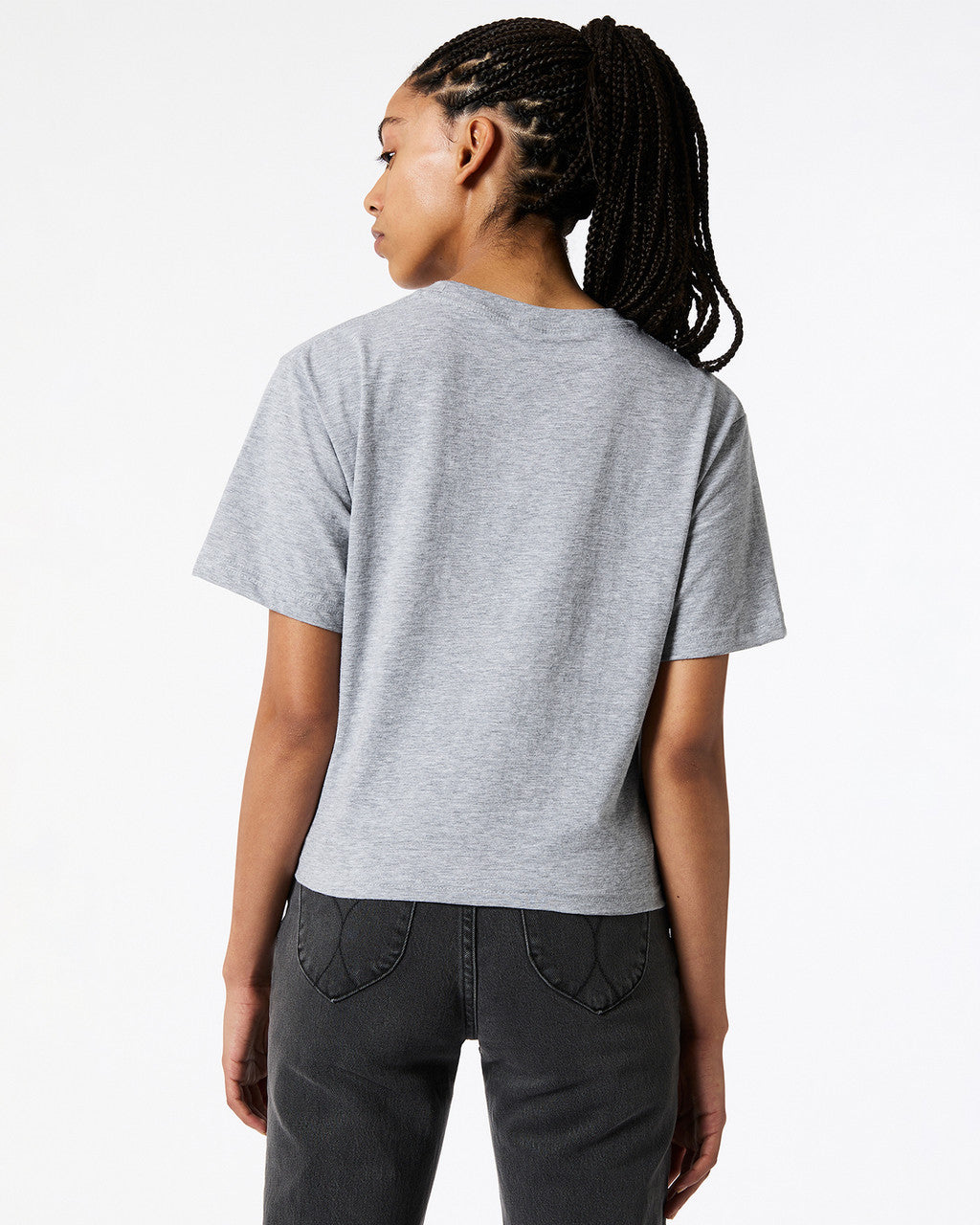 American Apparel Womens Fine Jersey Boxy T-shirt (102)