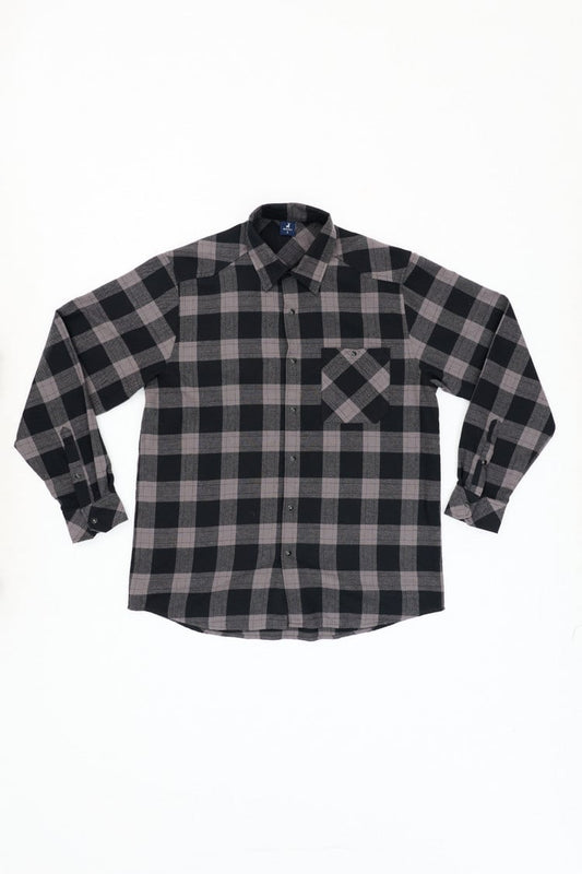 Baxsy Base Flannel Long Sleeve Shirt-(901)