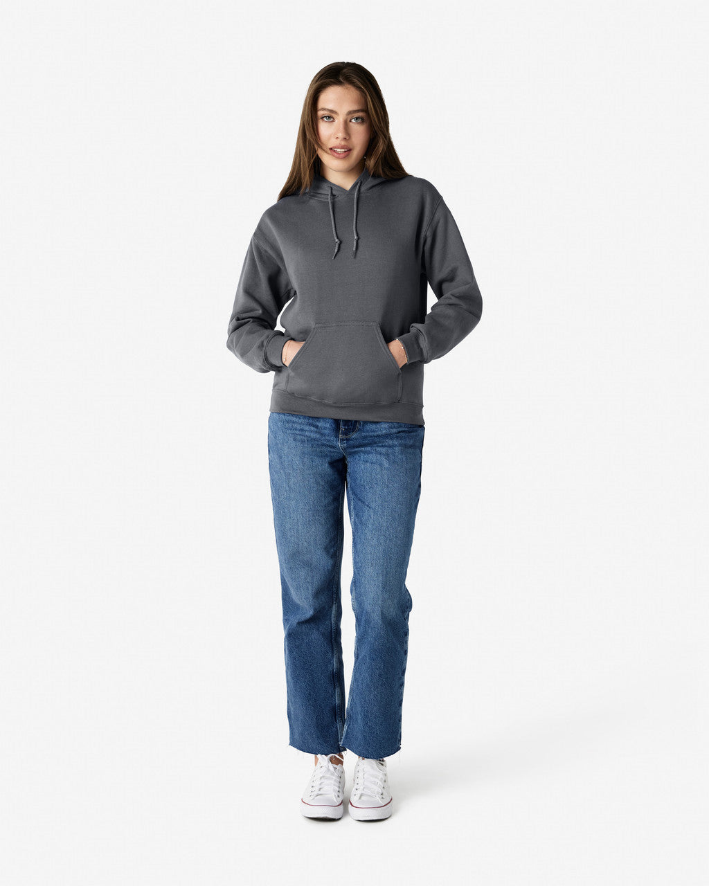 Gildan  Adult Hooded Sweatshirt-(18500)