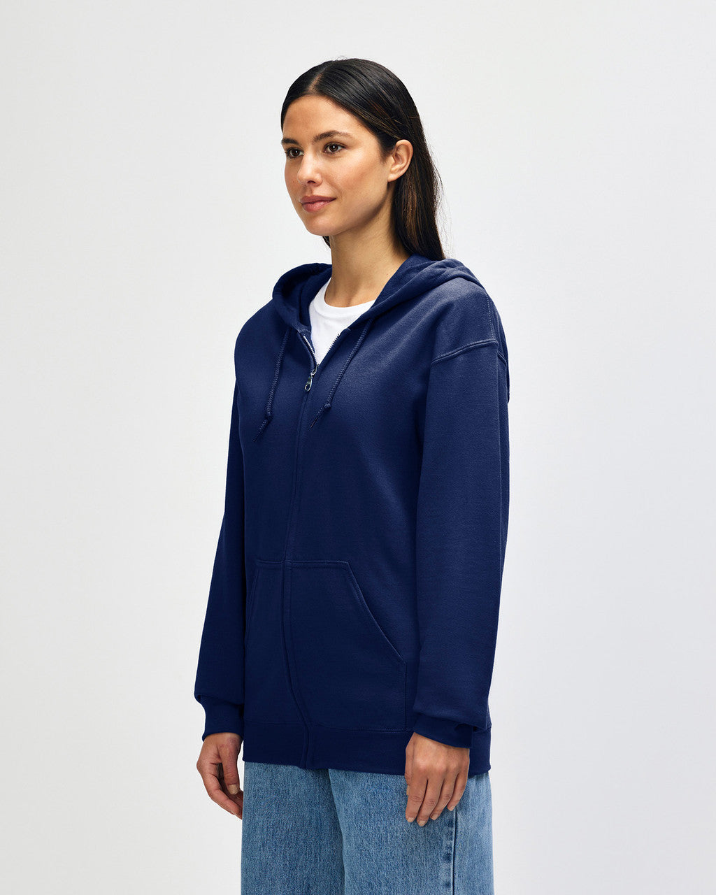Gildan  Adult  Zip Hooded Sweatshirt-(18600)