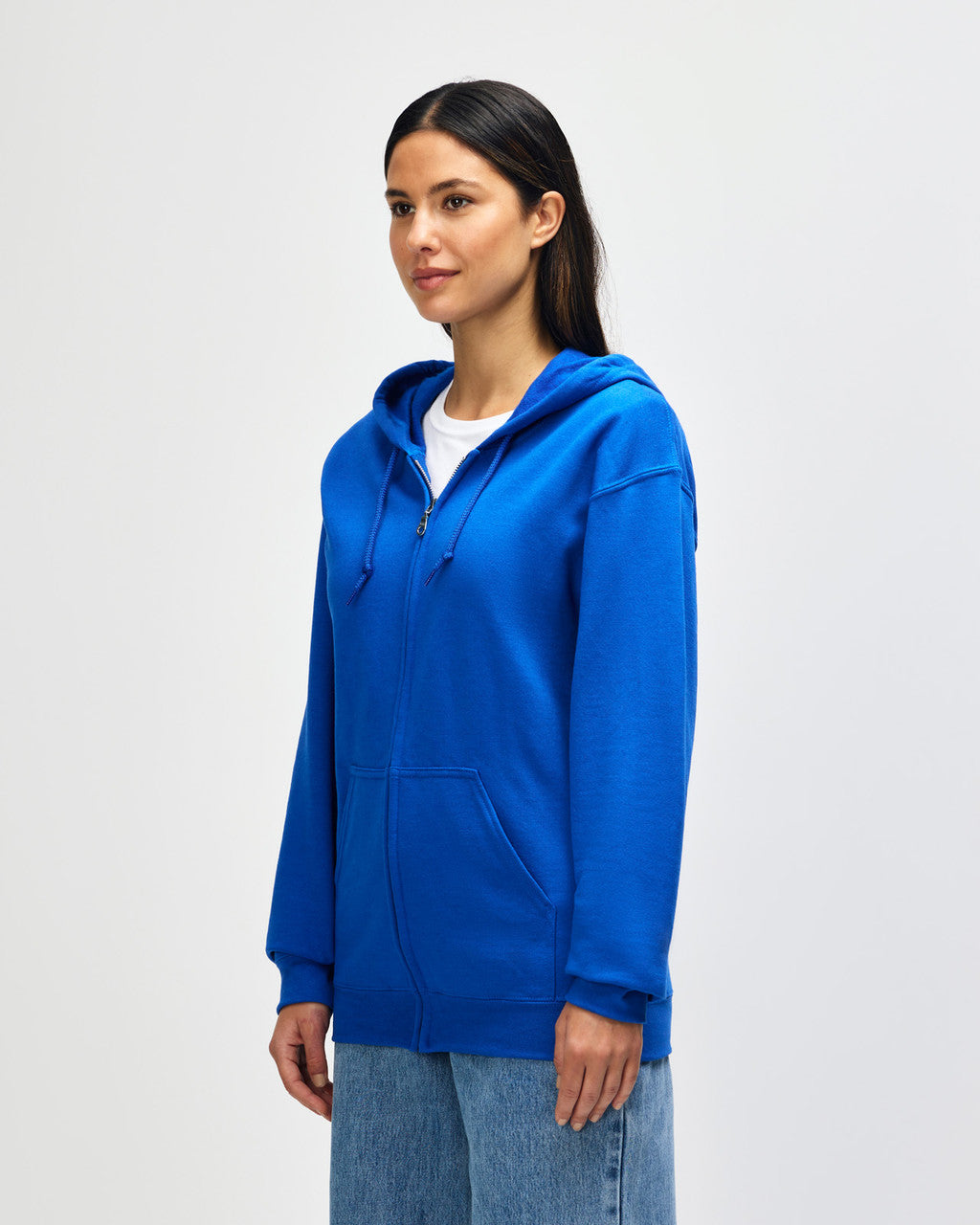 Gildan  Adult  Zip Hooded Sweatshirt-(18600)