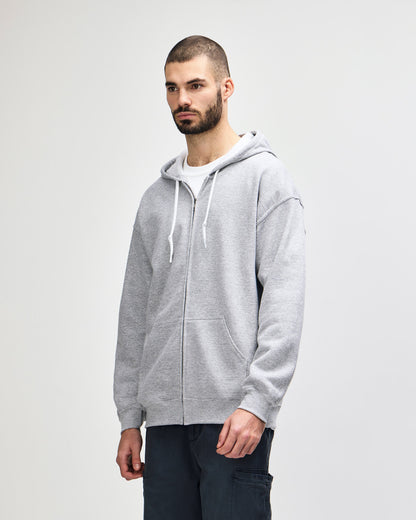 Gildan  Adult  Zip Hooded Sweatshirt-(18600)