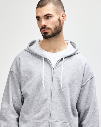 Gildan  Adult  Zip Hooded Sweatshirt-(18600)