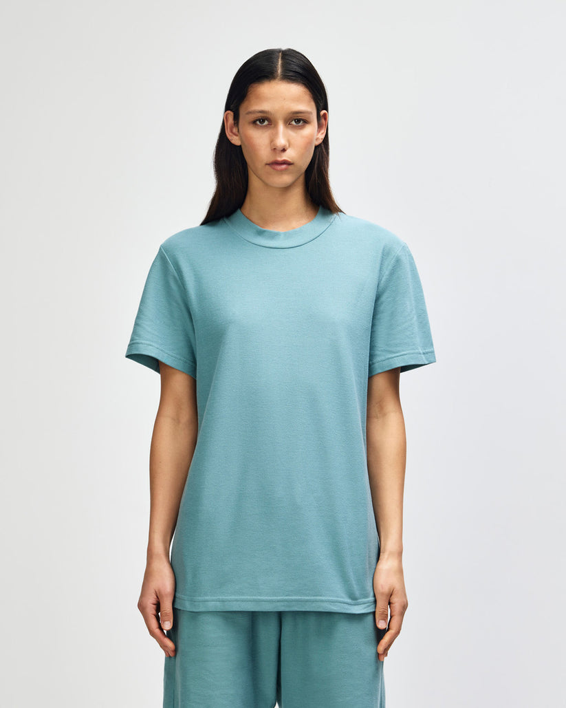 American-Apparel-Pique-Unisex-Mockneck-T-shirt