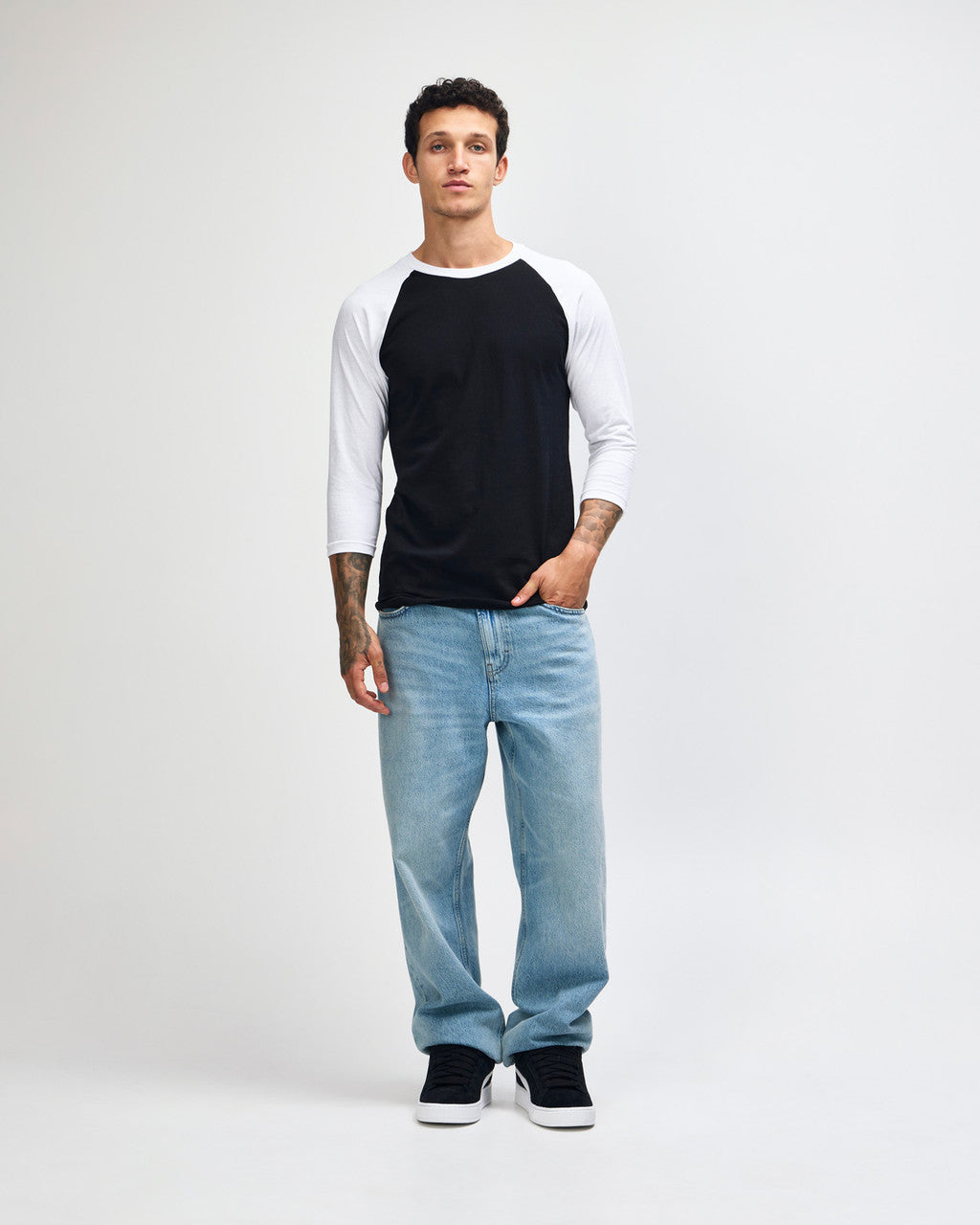 American Apparel Adult CVC Raglan T-shirt (2003CVC)