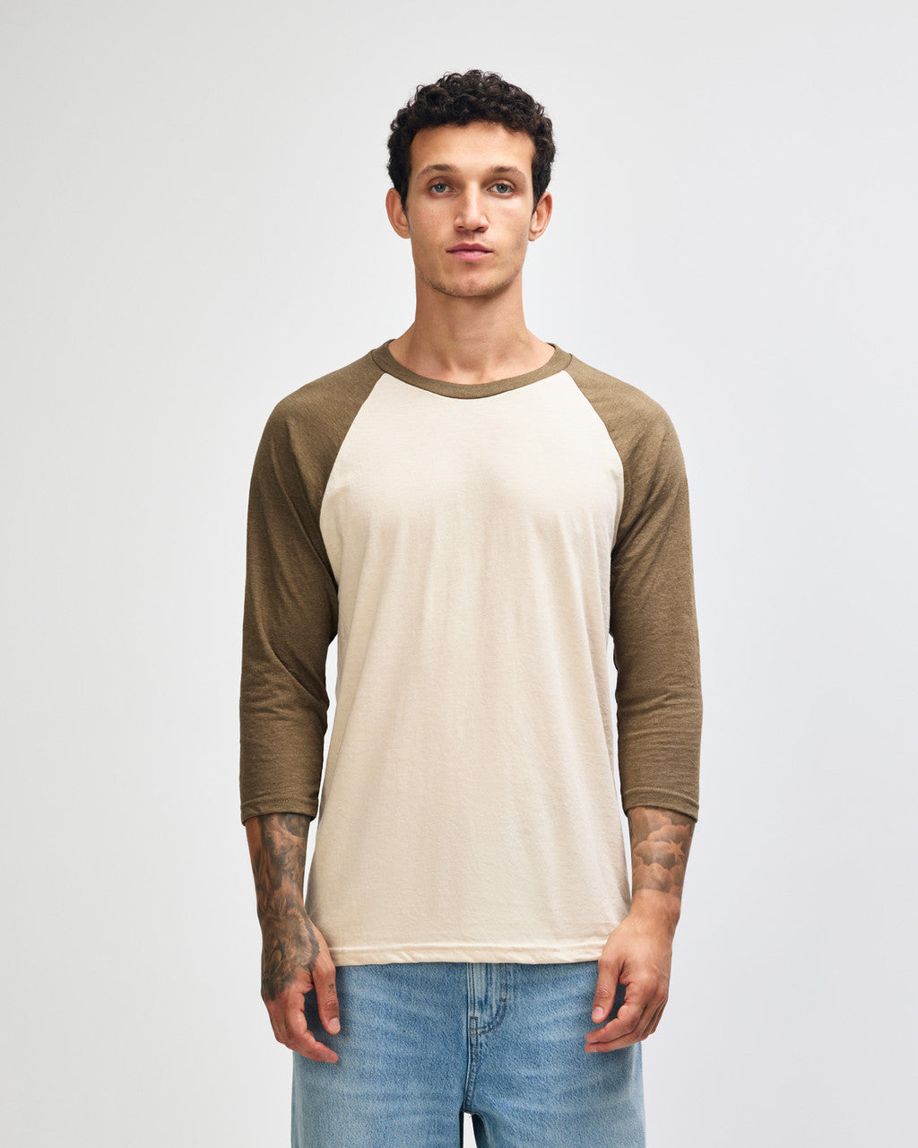 American Apparel Adult CVC Raglan T-shirt (2003CVC)