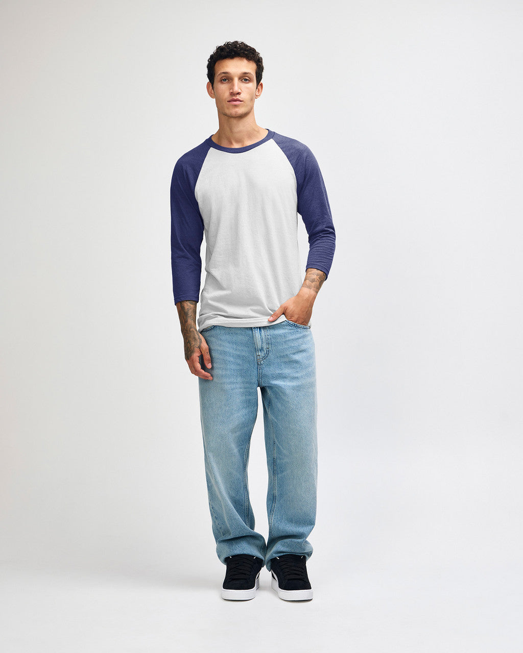 American Apparel Adult CVC Raglan T-shirt (2003CVC)