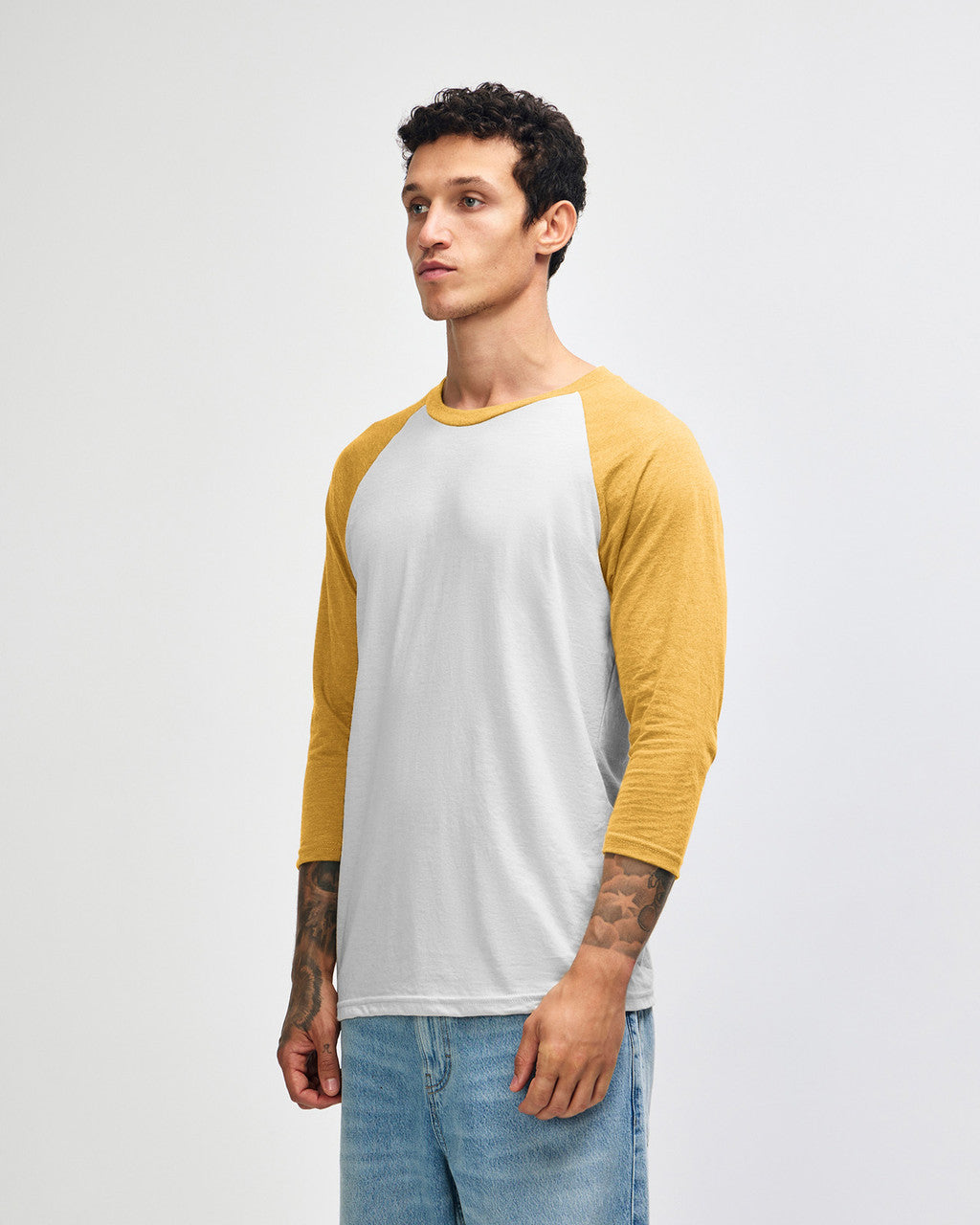 American Apparel Adult CVC Raglan T-shirt (2003CVC)