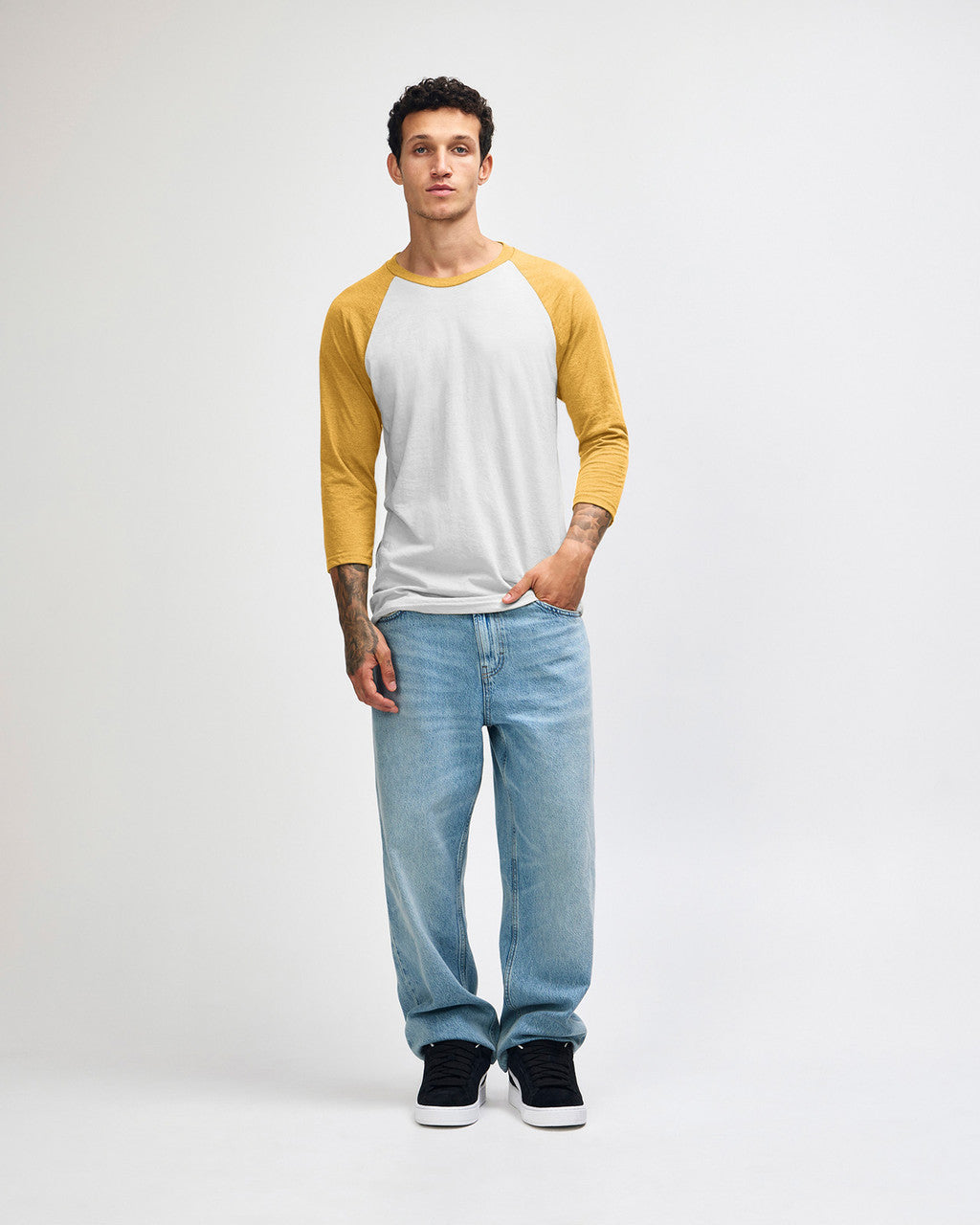 American Apparel Adult CVC Raglan T-shirt (2003CVC)