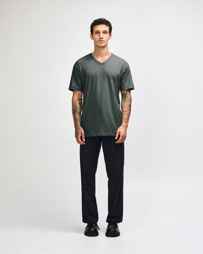 American Apparel CVC Unisex V-Neck T-Shirt (2006CVC)