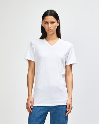 American Apparel CVC Unisex V-Neck T-Shirt (2006CVC)