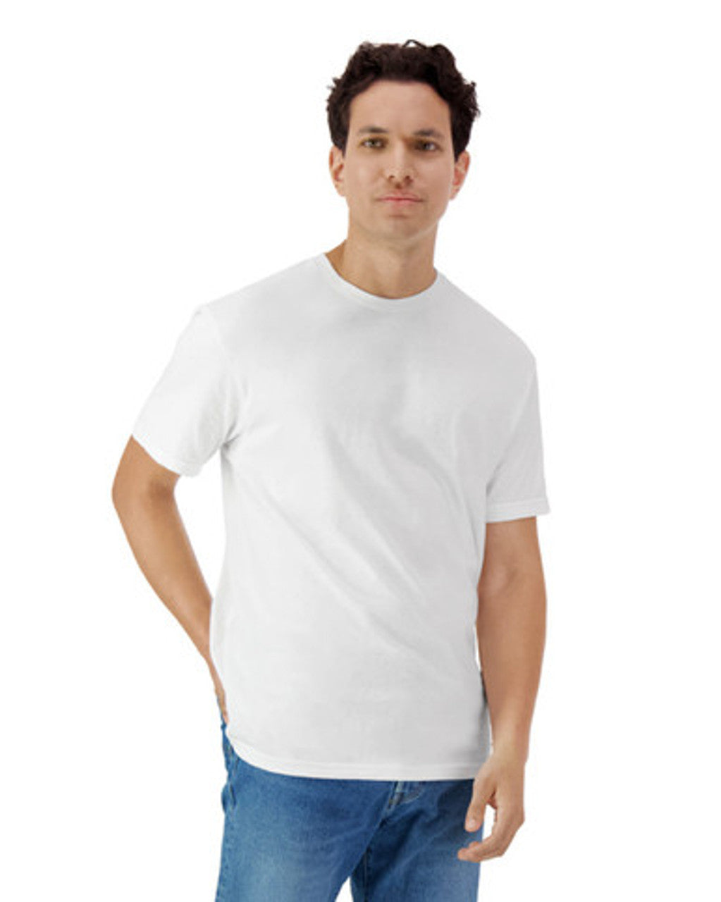 Gildan Light Cotton Classic-Fit Crewneck T-Shirt (3000)