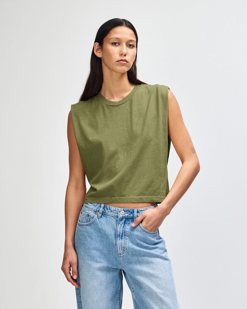 American Apparel Ladies HW Garment Dyed T-shirt (307GD)
