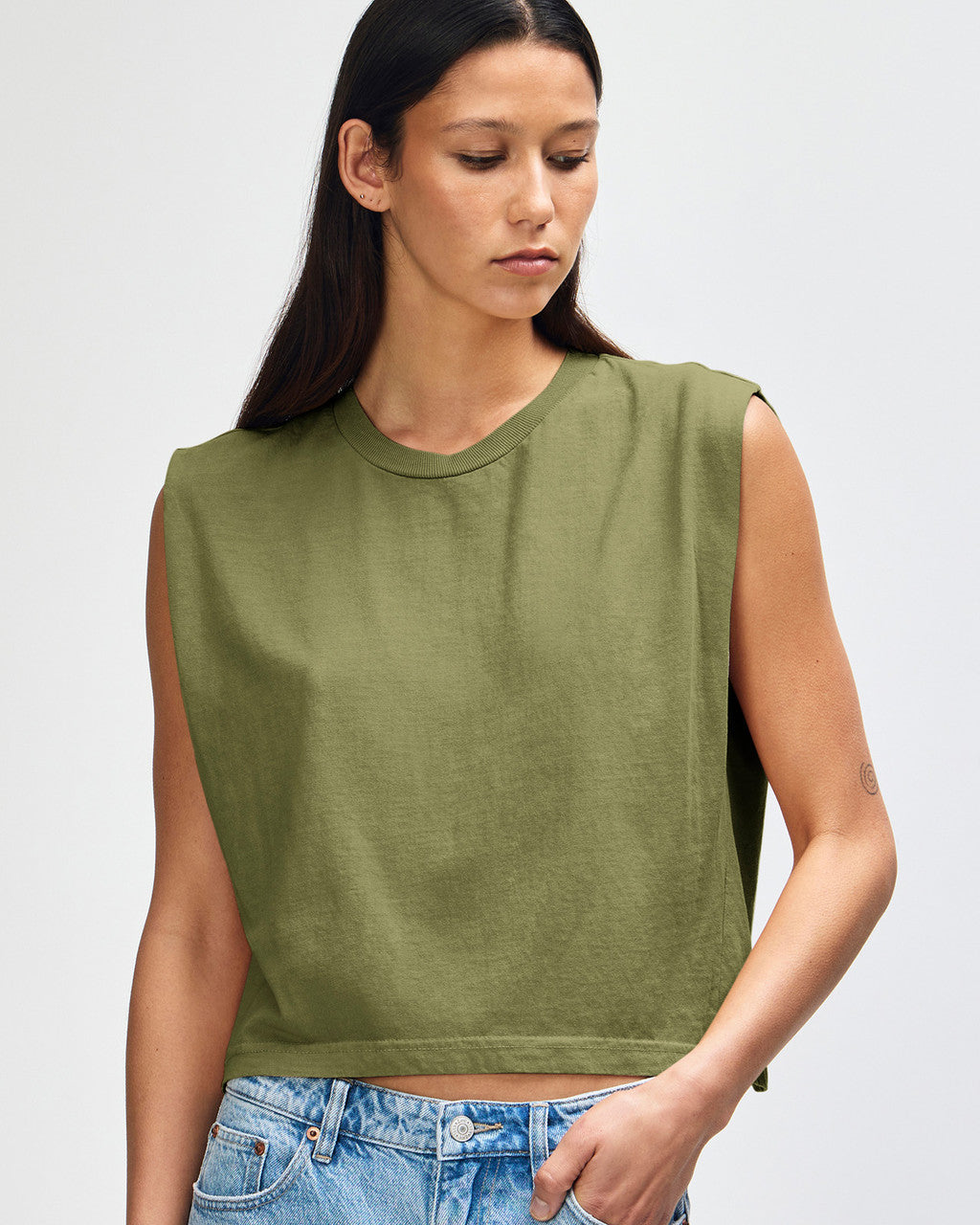 American Apparel Ladies HW Garment Dyed T-shirt (307GD)