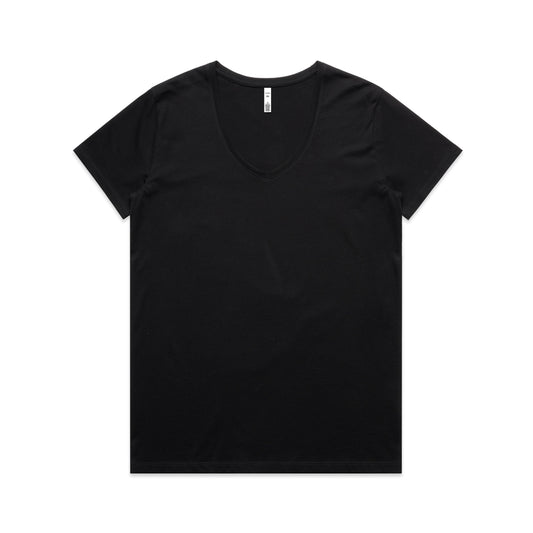 Ascolour Wo's Maple V Neck Tee - (4023)
