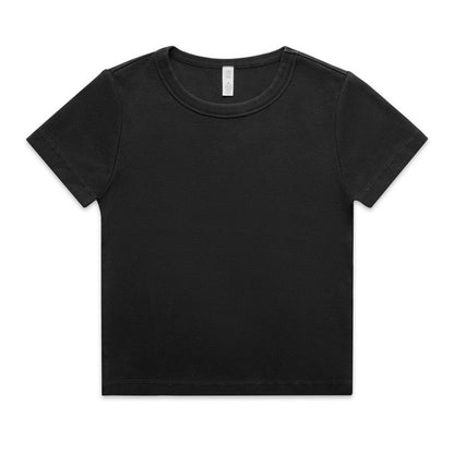 Ascolour Wos Faded Organic Rib Tee-(4036)