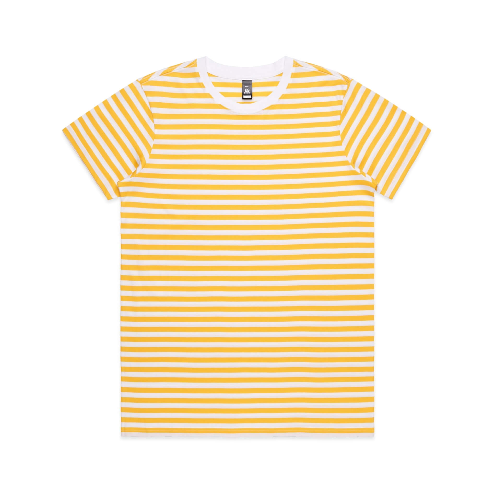 Ascolour WO'S Maple Strip Tee- (4037)