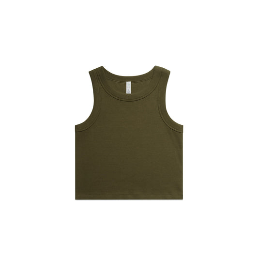 Ascolour Wo's Organic  Rib Crop Tank (4064G) 2nd Colour