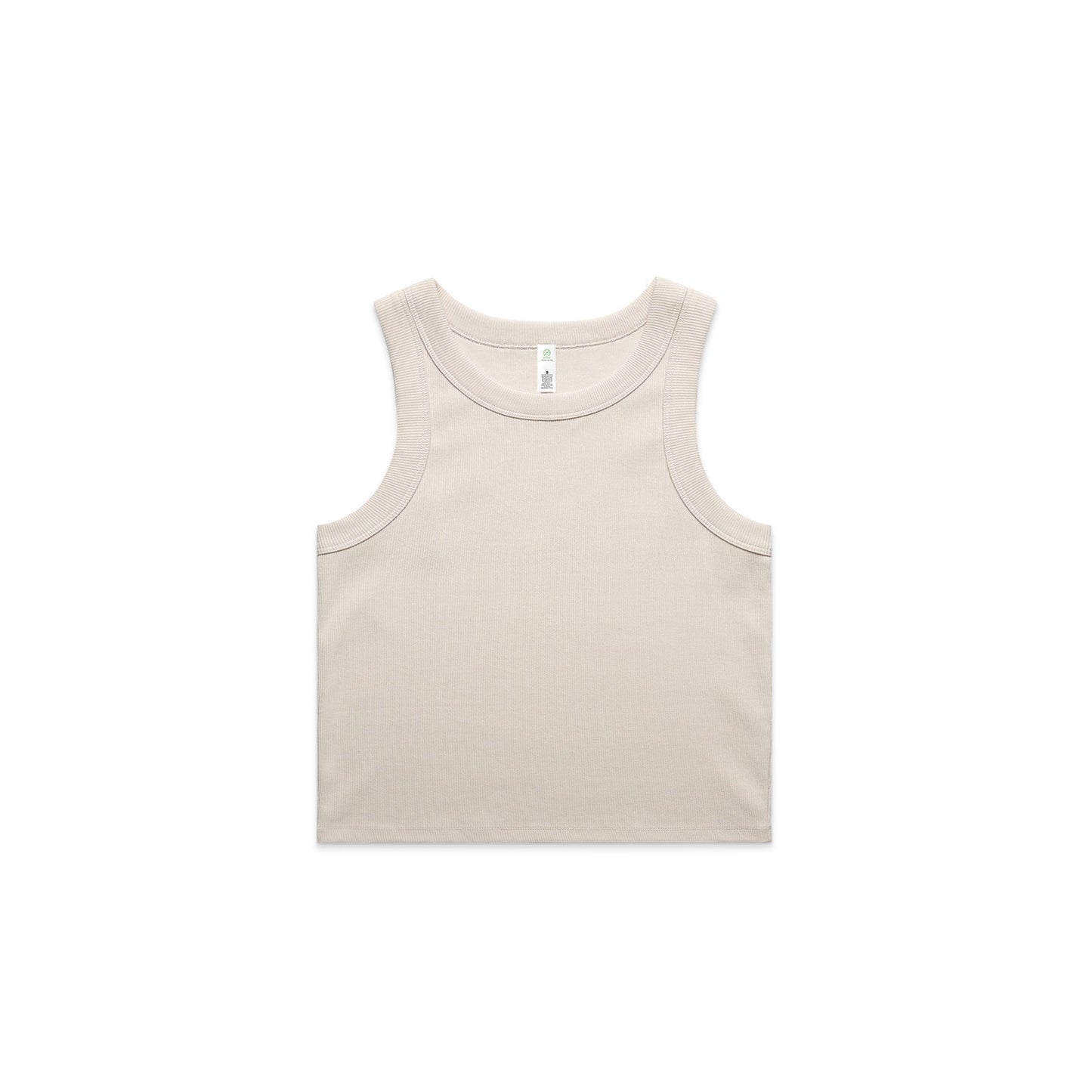 Ascolour Wo's Organic  Rib Crop Tank (4064G) 2nd Colour