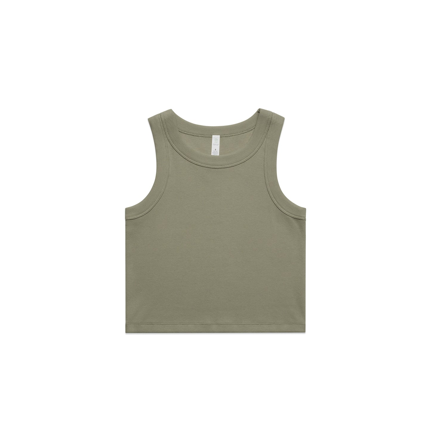 Ascolour Wo's Organic  Rib Crop Tank (4064G) 2nd Colour