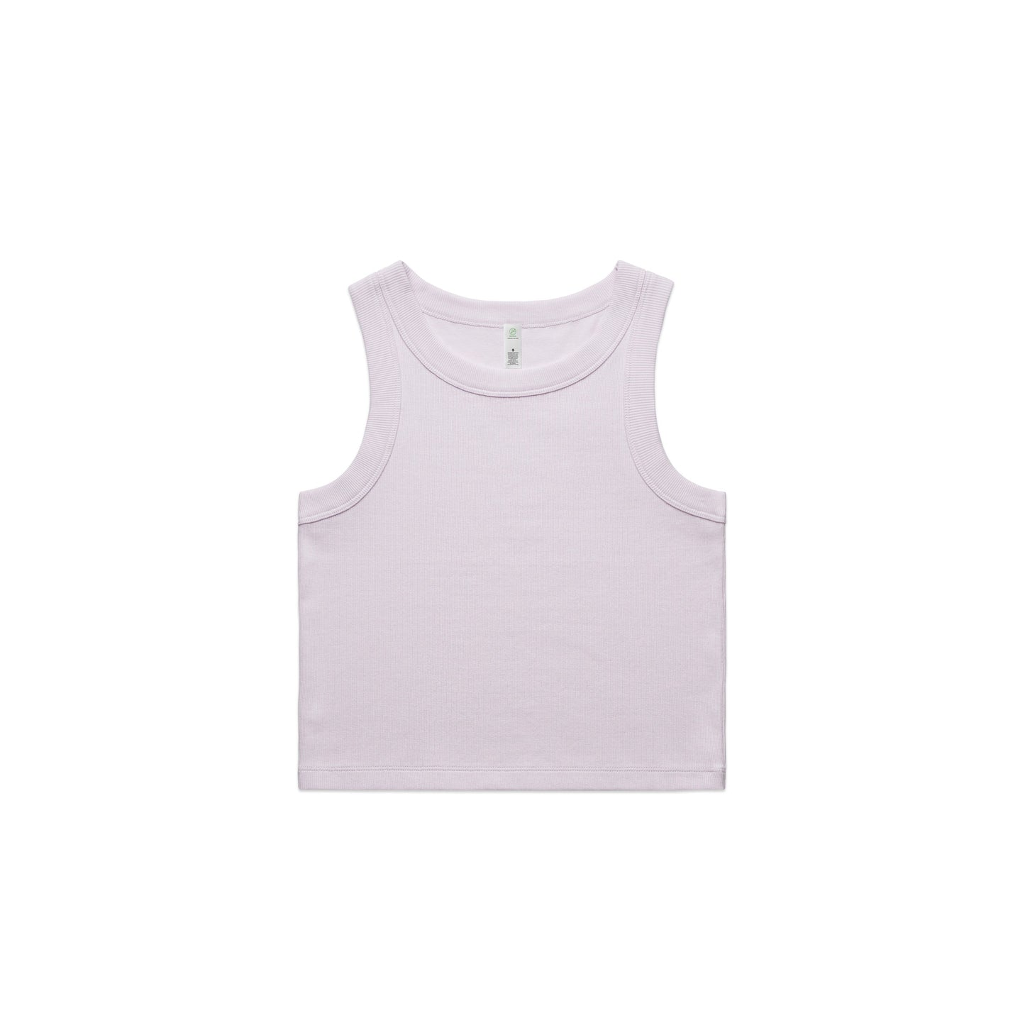 Ascolour Wo's Organic  Rib Crop Tank (4064G)