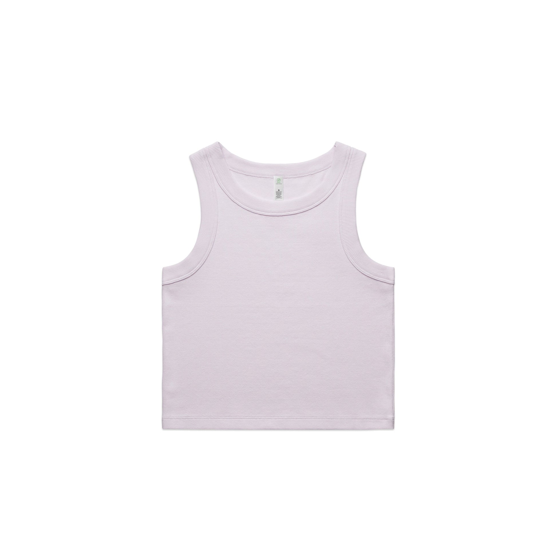 Ascolour Wo's Organic  Rib Crop Tank (4064G)