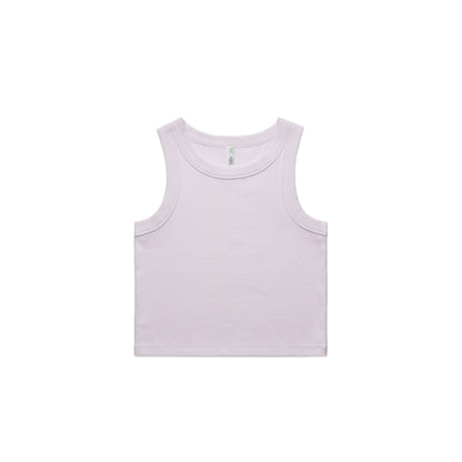 Ascolour Wo's Organic  Rib Crop Tank (4064G)