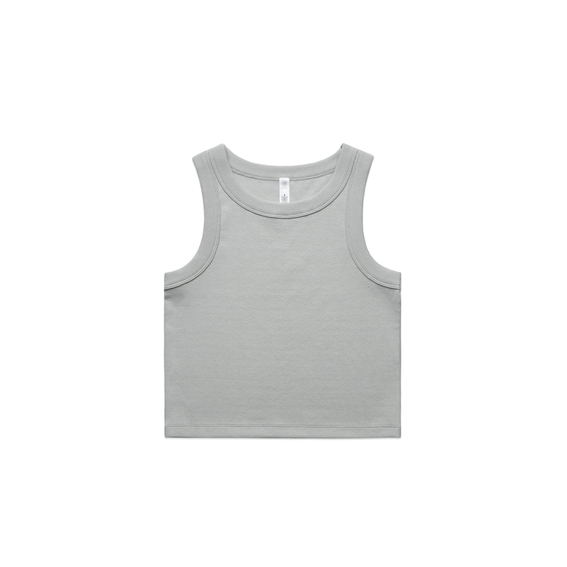 Ascolour Wo's Organic  Rib Crop Tank (4064G)